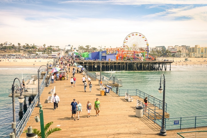 Santa Monica Pier Ferris Wheel