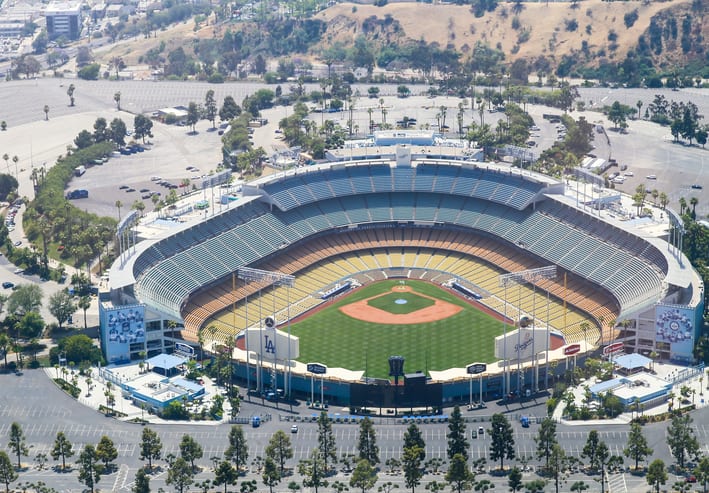 Bus Rental to Dodger Stadium - TCS - Los Angeles